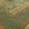 Light Blue Border with Ivory Field area rug 2
