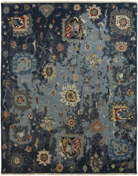 comteporary wool rug
